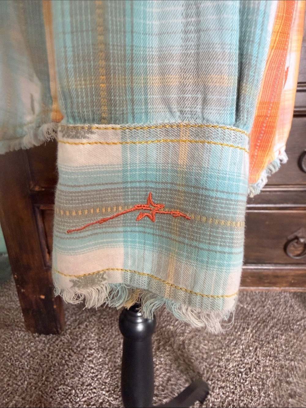 Ryan Michael Scroll Snap Women's Western Shirt - Picture 7 of 12